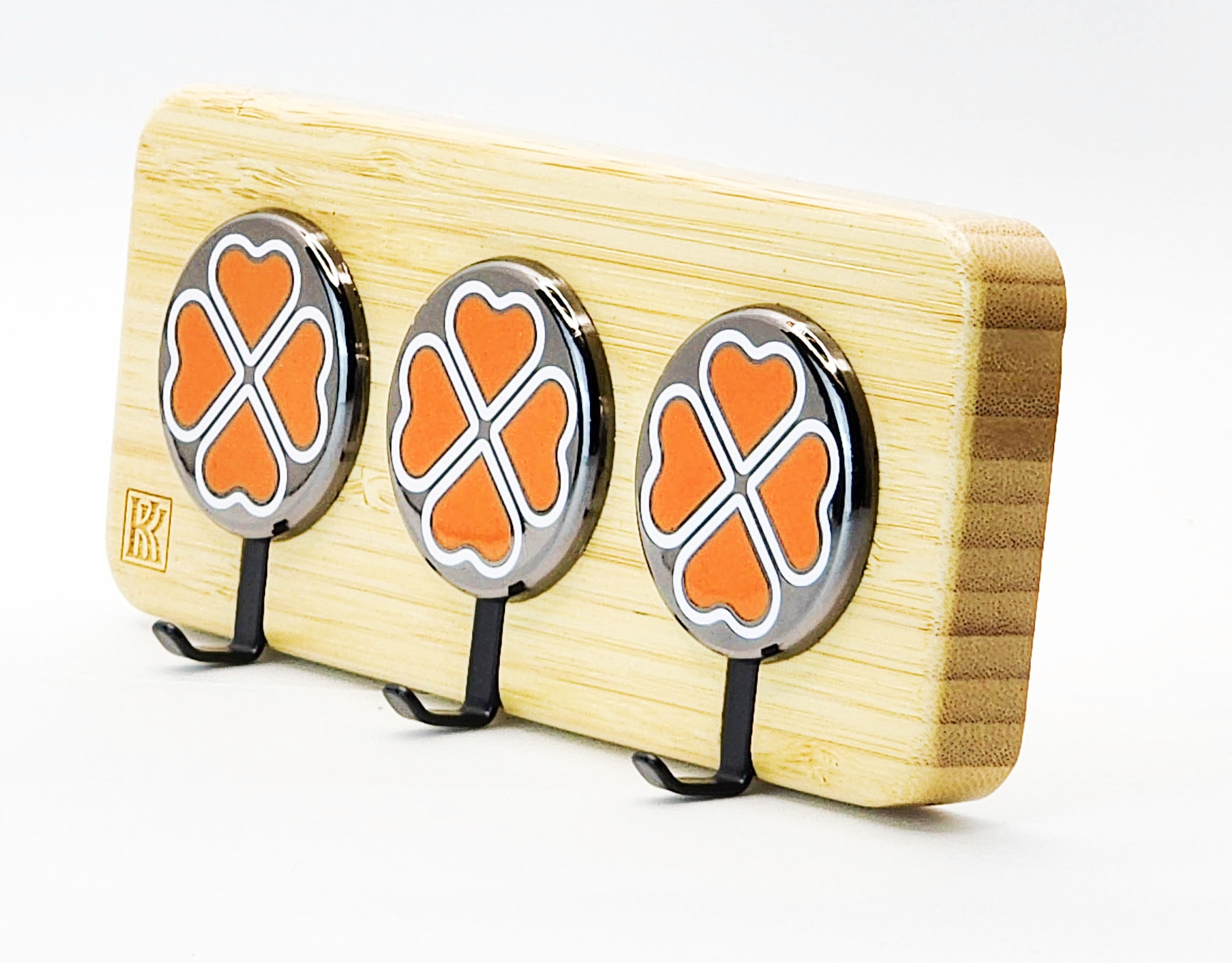 Zen Series wall hook bamboo base hook minimalist design