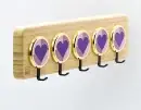 purple heart KK key hanger